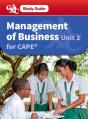 Management Of Business Cape Unit 2 - Preview