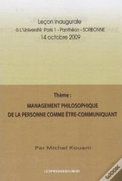 Capa do artigo Management Philosophique De La Personne Comme Être-Communiquant