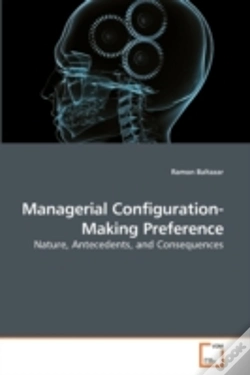 Capa do artigo Managerial Configuration-Making Preferen