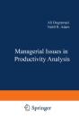 Managerial Issues In Productivity Analysis - Preview