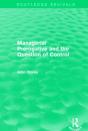 Managerial Prerogative And The Question Of Control (Routledge Revivals) - Preview