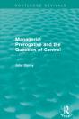 Managerial Prerogative And The Question Of Control (Routledge Revivals) - Preview