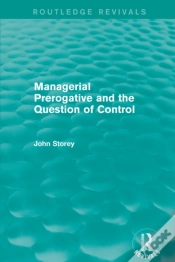 Capa do artigo Managerial Prerogative And The Question Of Control (Routledge Revivals)