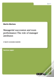 Capa do artigo Managerial Succession And Team Performance