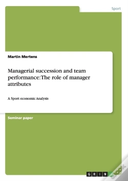 Capa do artigo Managerial Succession And Team Performance