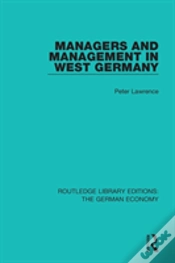Capa do artigo Managers And Management In West Germany