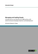 Managing And Leading People