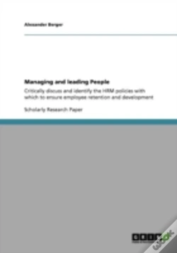 Capa do artigo Managing And Leading People