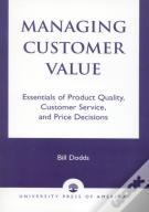 Managing Customer Value