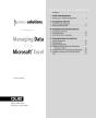 Managing Data With Excel - Preview