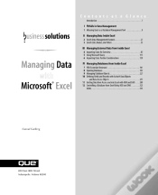 Capa do artigo Managing Data With Excel