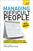 Managing Difficult People In A Week