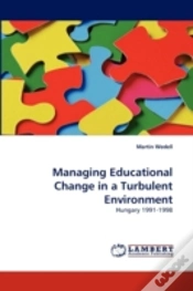 Capa do artigo Managing Educational Change In A Turbulent Environment