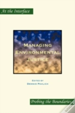 Capa do artigo Managing Environmental Justice.