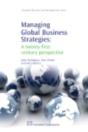 Managing Global Business Strategies - Preview