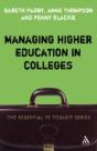 Managing Higher Education In Colleges - Preview
