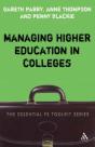 Managing Higher Education In Colleges - Preview