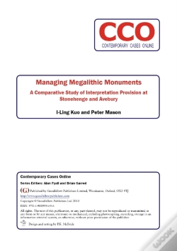 Capa do artigo Managing Megalithic Monuments: A Comparative Study Of Interpretation Provision At Stonehenge And Avebury