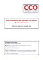 Managing Religious Heritage Attractions: The Case Of Jerusalem - Preview
