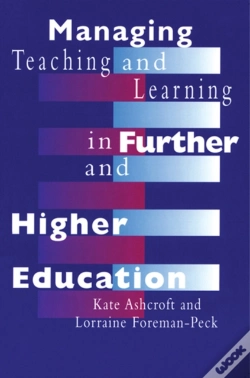 Capa do artigo Managing Teaching And Learning In Further And Higher Education