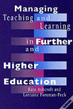 Capa do artigo Managing Teaching And Learning In Further And Higher Education