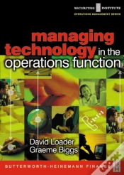 Capa do artigo Managing Technology In The Operations Function