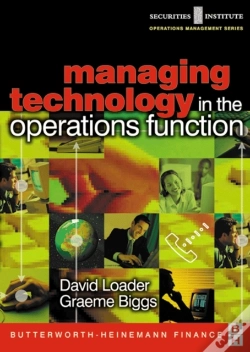 Capa do artigo Managing Technology In The Operations Function
