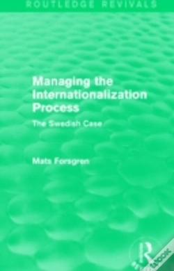 Capa do artigo Managing The Internationalization Process (Routledge Revivals)
