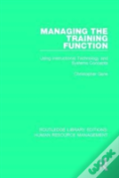 Managing The Training Function