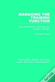 Capa do artigo Managing The Training Function