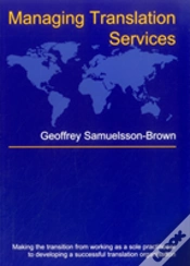 Capa do artigo Managing Translation Services