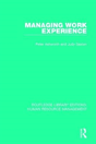 Managing Work Experience - Preview
