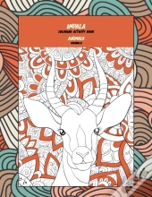 Mandala Coloring Activity Book - Animals - Impala