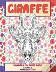 Mandala Coloring Book Advanced Pattern - Animals - Giraffe