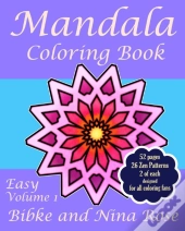 Mandala Coloring Book Easy Volume 1