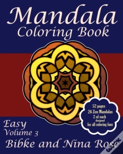 Capa do artigo Mandala Coloring Book Easy Volume 3