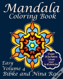 Capa do artigo Mandala Coloring Book Easy Volume 4