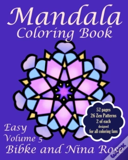 Capa do artigo Mandala Coloring Book Easy Volume 5