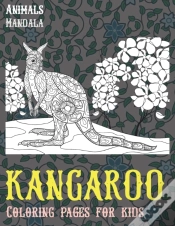 Capa do artigo Mandala Coloring Pages For Kids - Animals - Kangaroo