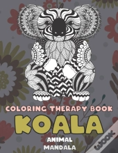 Mandala Coloring Therapy Book - Animal - Koala