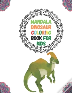 Capa do artigo Mandala Dinosaur Coloring Book
