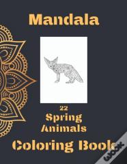 Mandala Spring Animals Coloring Book