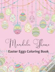 Mandala Theme Easter Eggs Coloring Book