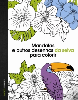 Capa do artigo Mandalas e Outros Desenhos da Selva para Colorir 