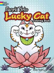 Maneki Neko Lucky Cat Coloring Book