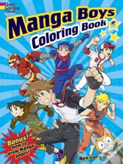 Manga Boys Coloring Book
