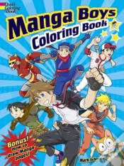 Capa do artigo Manga Boys Coloring Book