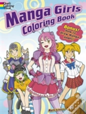 Manga Girls Coloring Book