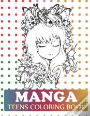 Manga Teens Coloring Book