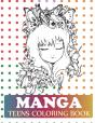 Manga Teens Coloring Book - Preview